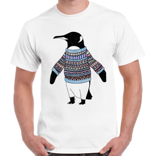 Penguin funny sweater cool - penguin,