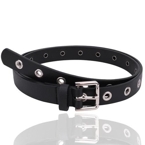 Leather women skater - women, belt