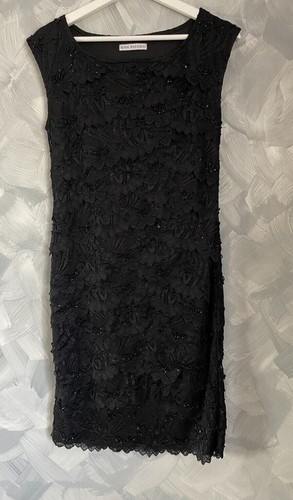 Gina bacconi black beaded - gina,