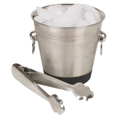 Stainless steel ice bucket - stainless,