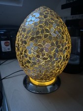 Large Gold Flower Mosaic Tile