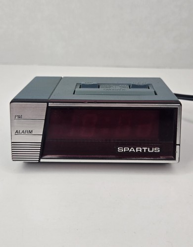 Vintage alarm clock spartus - vintage,