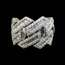 Natural Diamond Iced Out Cuban