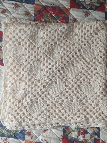 Granny square hearts crochet