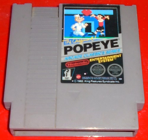 The original popeye cartridge - the,