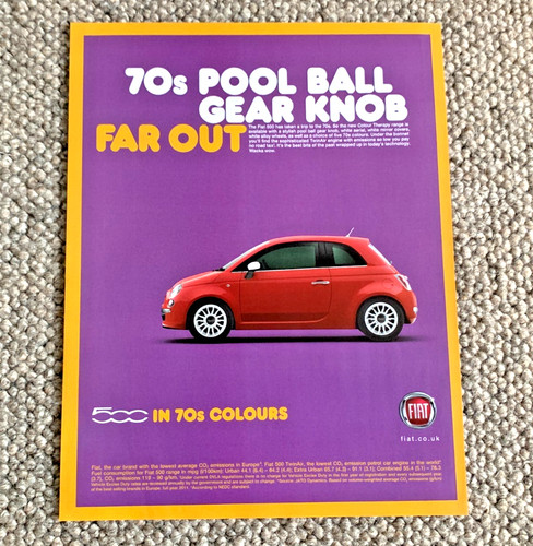Fiat 500 70s - 500, colours