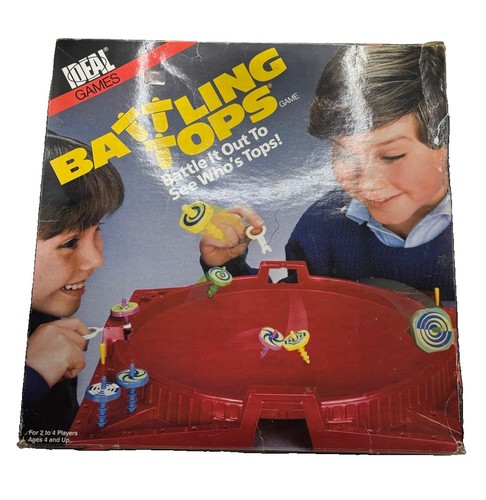 Vintage battling tops game - tops,