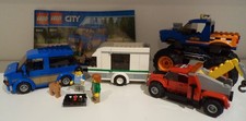Three Lego City Models, Car &