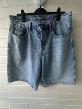 Zara Men Denim Shorts Baggy