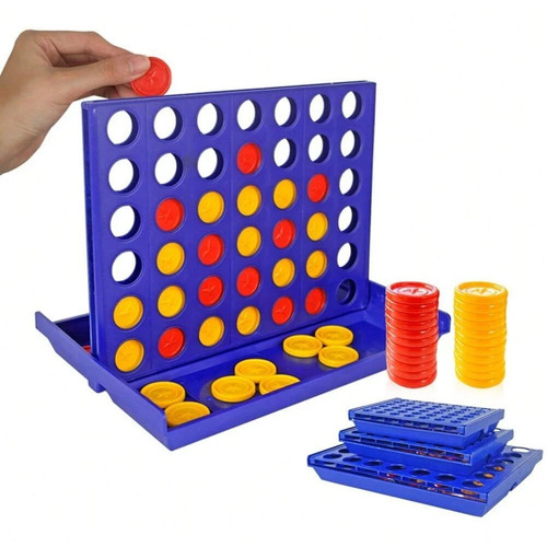 Connect four row - in, in