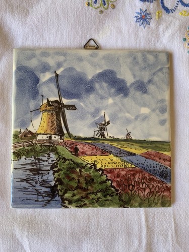 Vintage hand painted delft - vintage,
