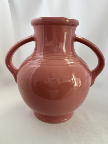 Fiesta rose millennium vase - fiesta, vase*