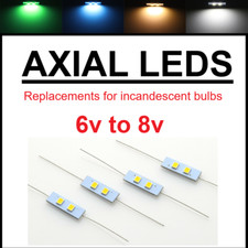 6v 8V Axial VU Meter Lamp Bulb