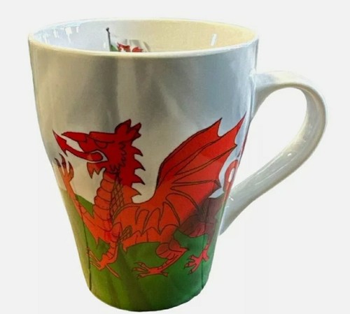 Leonardo wales latte mug - wales, fine