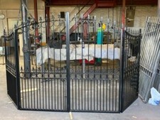 Custom made fold driveway - bi-fold,