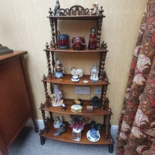 Victorian Rosewood Whatnot