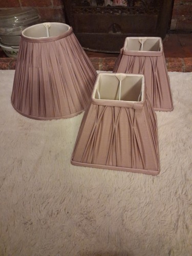 Pleated lampshades 2 - pleated, 3,