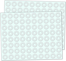 2000 Pack of 13mm Transparent