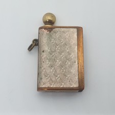 Antique Striker Lighter Helius No 343 Guilloche Enamel C1920