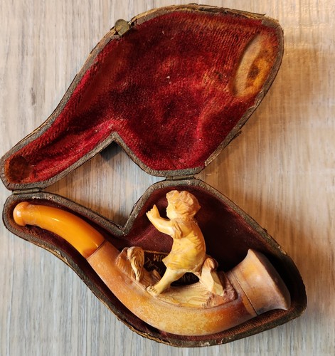 Antique figural meerschaum - figural,