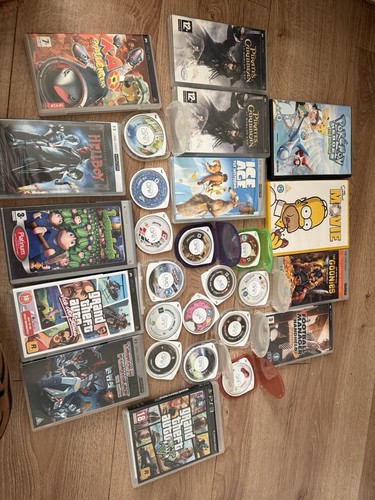 Lot psp games and - , movies