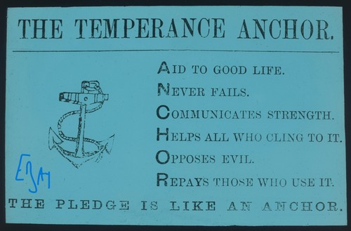 Temperance anchor edwardian - anchor,