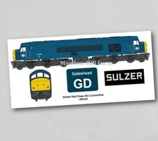 British Rail Class 46 Fridge Magnet 46032 BR Blue Peak Diesel Locomotive