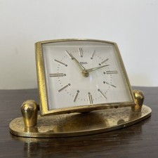 VTG brass Kaiser Alarm Clock - West Germany.