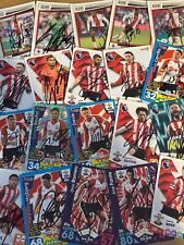 match attax, Shoot Out And Other SOUTHAMPTON SIGNED CARDS