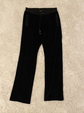 Men's Black Versace Velour Set - Hoodie XL / Pants M