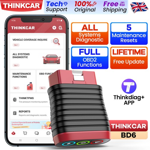 2025 thinkcar bd6 obd2 reader - bd6,
