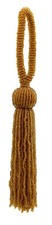 Beaded Key Tassel with Seed