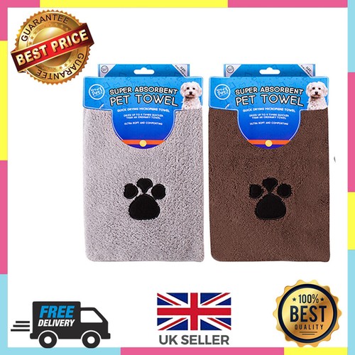 Microfiber pet towel dog - 2x,