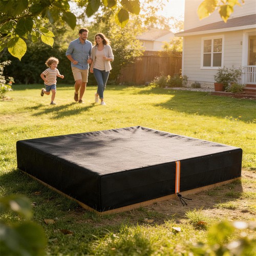 Sandbox cover square - square, sandpit