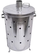 90L GALVANIZED INCINERATOR