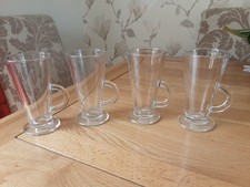 4 Coffee Latte/Cappuccino Glasses