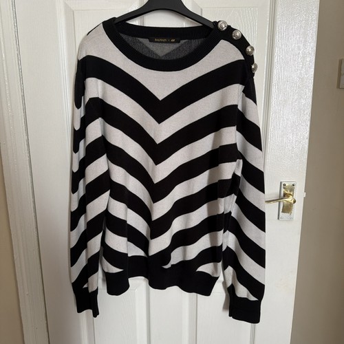 Balmain black white - h&m,