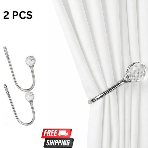 2pc set silver metal crystal - set,