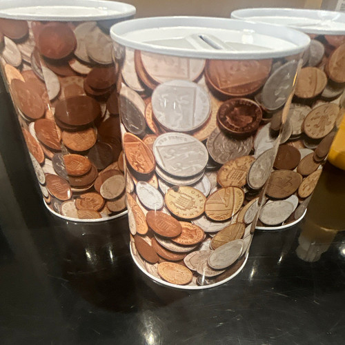 Coin print plastic - coin,