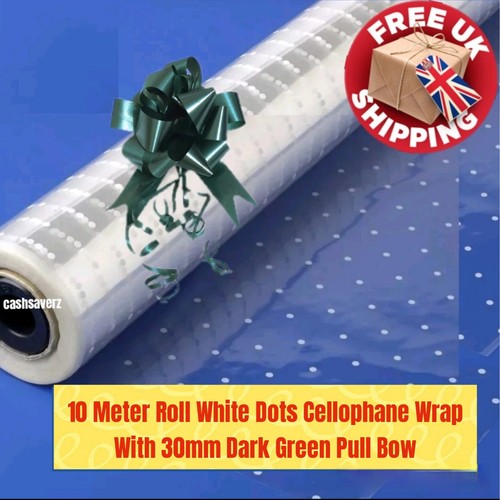 Meter roll white - 10, dots