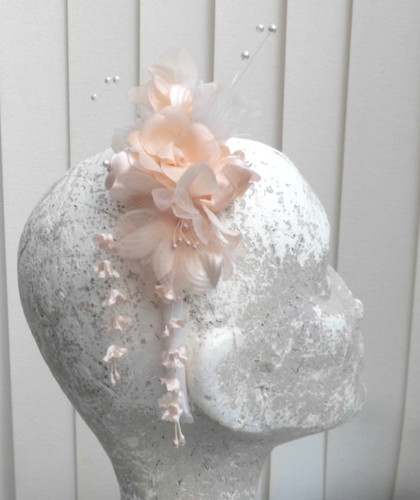 Flower headband fascinator - flower,