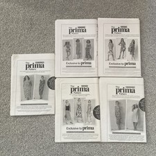 Five uncut Prima sewing