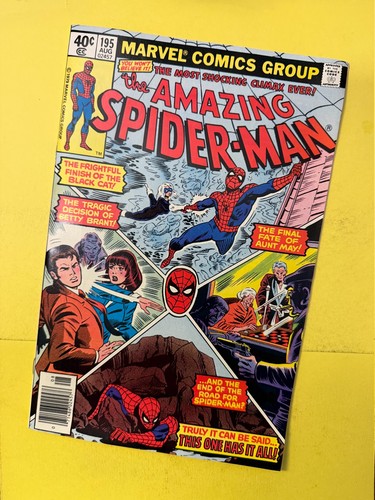 Amazing spider man 195 key - amazing, #195