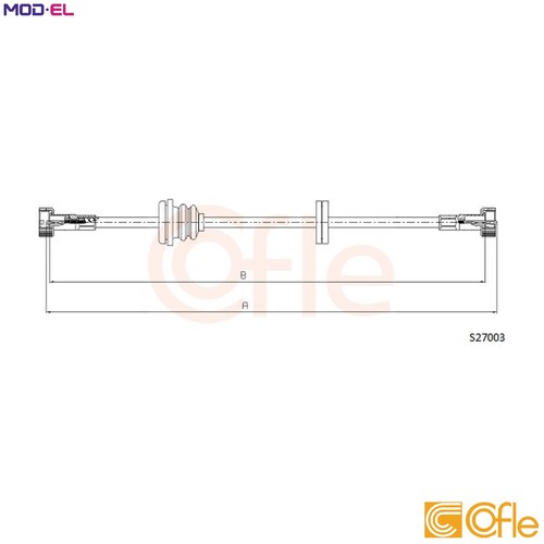 Speedometer cable s27003 for - speedometer,