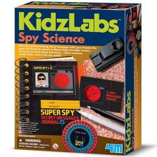 4M KidzLabs Spy Science Secret Message Kit