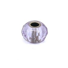 Trollbead Purple Glass Bead