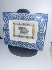 Wedgewood Blue Elephant Pin