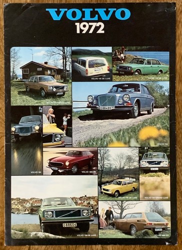 Volvo 1972 model - model, inc