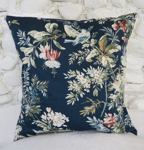 Cushion cover sanderson - cushion, 18",