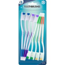 “8 Pack Toothbrushes Soft
